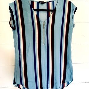 Express short sleeve blouse work attire blouse women